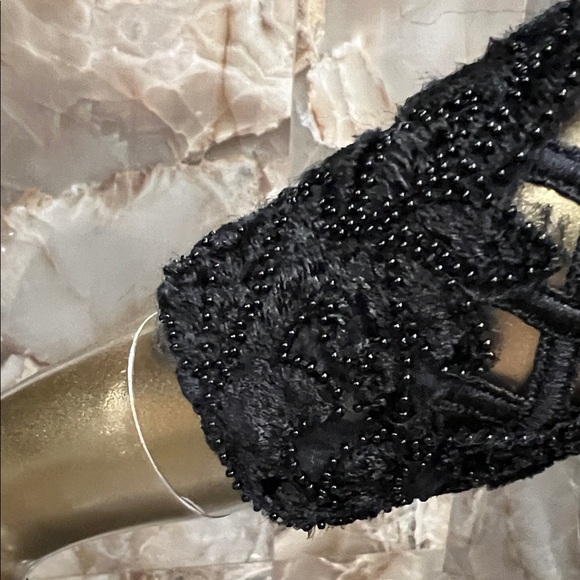 Thurley Black Mesh Lace Dress - Picture 7 of 12